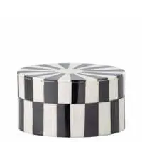 Bloomingville Ilana Box with Lid Black Resin